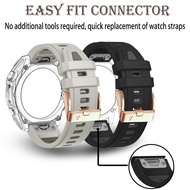 For Garmin Watch Descent MK3/MK3i/Mk2S,D2 Delta S. Soft Replacement Silicone Watchband.For Garmin Ap