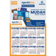 KALENDER 2024 BRILINK MANDIRI AGEN TOKO EMAS SOUVENIR DLL