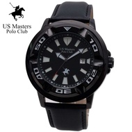 นาฬิกาข้อมือของแท้ US Master Polo Club 220610G นาฬิกาผู้ชาย สายหนัง+สายเหล็ก กันน้ำ รับประกันศูนย์ไท