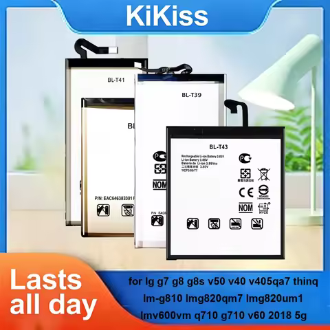 Battery BL-T37 BL-T46 BL-T43 For LG G7 G8 g8s V50 V40 v405qa7 Thinq LM-G810 lmg820qm7 lmg820um1 lmv6