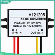 livecity|  AC-DC 12V to 12V 5A 60W Converter Step-down Regulator Module Buck Power Adapter