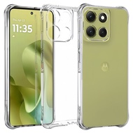 Transparent TPU Soft Phone Case Cover for Motorola G86 / G56 Clear Protective Casing For Moto G86