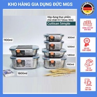 Cuitisan Simple EC7 Food Container 300/ 500/ 580/ 980ml/ 1.1L/ 1.8L Korea