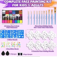 Cross-Border World Cup Paint Face Paint Set Fancy Body Paint Paint Halloween Easter Face Color