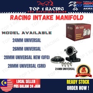 RACING AKIRA / 24MM / 26MM / 28MM / UNIVERSAL / NEW / UFO / SRII / RACING INTAKE MANIFOLD