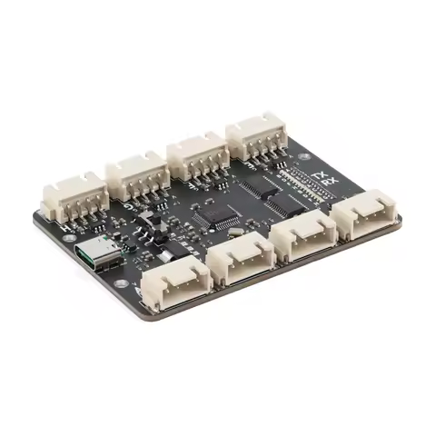 USB to 8-channel TTL serial module 3.3/5V TTL Serial Port Module Type-C Interface CH348Q Solution 6M