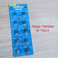 Original Vinnic Alkalin AG5 754 LR48 Battery