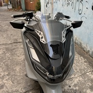 ชิวหน้าPCX160 ทรงFZ ดีไซน์ทรงเวอร์ชั่นใหม่ (ชิวแต่งแบบ2ฐานคาร์บอน สกีนHonda)(แถมกระจกฟรี) ปี2021-202