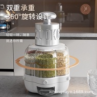 Can Store Whole Grains Moisture-Proof Rotating Box Rice Bucket Storage Box Rice Food Grade Insect-Pr