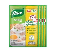 ยกแพ็ค คนอร์ โจ๊ก 28 กรัม x 12 ซอง ชนิดซอง รสกุ้ง-ปูอัด หมู ไก่ สารอาหารครบถ้วน