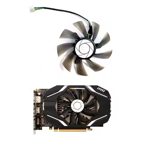 For MSI GTX 1060 ITX OC 6G GTX950 R7 360 2GD5 GTX1060 OC 3G Graphics Card Cooling Fan HA9015H12SF-Z 