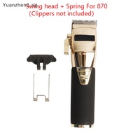 ZHEN Hair Clipper Swing Head Clipper Guide Block Clipper Replacement Parts With Tension Spring For 870 Clipper Accessories SG