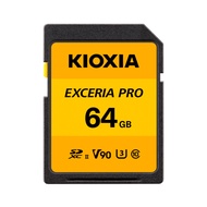 KIOXIA EXCERIA PRO SD – UHS-II V90, 64GB/128GB/256GB, 8K Video Memory Card