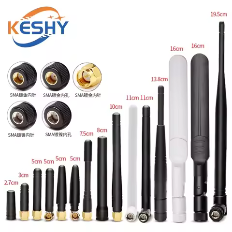 2.4GHz 2dBi 3dBi 6dBi WiFi 2.4g Antenna Aerial RP SMA Male wireless router SMA Male Amplifier WLAN R