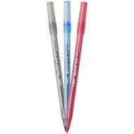BIC Round Stic Xtra Life Ballpoint Pen, BIC Ecolution, BIC Prevaguard, Nib size 1.0mm, Pen Tapping, 