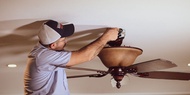 KDK Basic Ceiling Fan Installation with Power-point Ready and Solid Ceiling (Consultation &amp; Installation)  - YourHause Local Seller &amp; Ready Stock