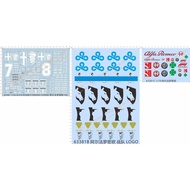Hot Sale Recommendation 63381 1/24 alfa romeo dekra alfa corse Alfa romeo 1551 Water Sticker hw01