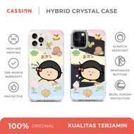 case redmi note 9 pro hybrid crystal cassion favourite sweets - redmi note 9