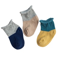 3 Pairs/lot Autumn Winter Baby Socks New Striped Socks Warm Children Infant Boys Girls Baby Sock Cot
