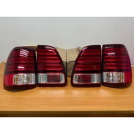 Original Land Cruiser LC100 Cygnus Tail Lamp & Bonnet Reflector UZJ100 Lexus LX470