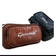Tas pouch golf kulit sintetis motif buaya