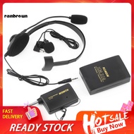  Portable Stage Wireless Headset Microphone System Mic Receiver