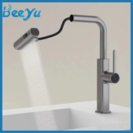 BEEYU [FACTORY DIRECT SALES] KITCHEN FAUCETMOUNTED MIXER TAP KITCHEN SINK HOT COLD FAUCET PULL OUT KITCHEN FAUCET