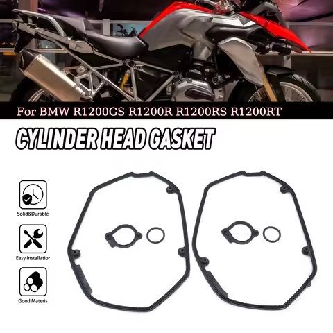 Engine Cylinder Head Valve Cover Gasket For BMW K50 R1200RT K51 K52 K53 K54 R120GS R1200 Adventure R