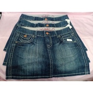 Denim Maong Mini Skirt /Stretchable /Ladies Denim Skirt Mini Skirt -SALE-
