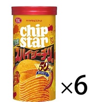 FI0774_6  YBC Chip Star 辣肉味薯片 45g x(6pcs)  此日期前最佳：2027年05月30日