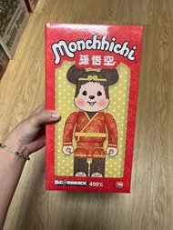 《拆檢》BE@RBRICK 庫柏力克熊 Monchhichi 蒙奇奇孫悟空 400%