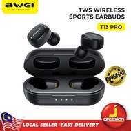 Awei T13 Pro Wireless Earbuds In-Ear V5.3 Bluetooth Earphones Bass Earbuds TWS Earphone with Mic