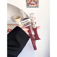 Boxset Small Rubber Strap 2 Colors 2 Tones Can Be Used With Smart Watch HK9Pro Hellowatch Ultra8Pro 