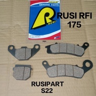 rusi rfi175 front/rear brake pad v2/3/4/5.