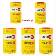 [cam kết chuẩn Auth] Combo 5 Hộp 50 gói Men Vi Sinh Lacto-Fit Gold Men tiêu hóa Lacto fit hàng đầu H
