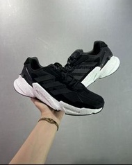 👟 「全新」adidas X9000l4 BOOST 低幫男款跑步鞋 黑白色