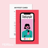 Populer Kartu Ucapan Cinta Postcard AR: Tinder