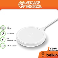 Belkin F7U082myWHT BoostCharge Wireless Charging Pad 10W (Qi-Certified Fast Wireless Charger )