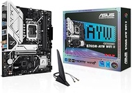 ASUS B760M-AYW WiFi II Motherboard Intel mATX, LGA 1700, DDR5 Slot, PCIe 5.0, Two M.2 Slots, Etherne