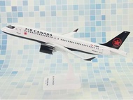 Airbus A220-300 C-grov Air Canada Airliner With Wheels 1:100 Scale Abs Static Collection Aircraft Mo