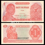 Uang Kuno Indonesia 1 Rupiah 1968 Seri Sudirman
