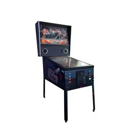 2026 Hot Sale 32 4K Virtual Pinball Machine 800+ Games Coin Operated 3D Video Games English Language