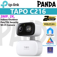 【SIRIM】TP-Link Tapo C216, 3MP, 2K, Indoor/Outdoor Pan/Tilt Security Wi-Fi Camera