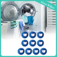 ลูกบอลสำหรับอบผ้าซักผ้าลูกที่กำจัดขนสำหรับซักผ้าพระจันทร์วิลโลว์10x สำหรับผ้าห่มเสื้อผ้าเครื่องนอน