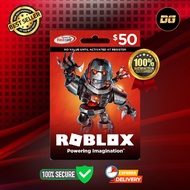 Roblox USD 50 Gift Card 4500 Robux Resmi dan Legal
