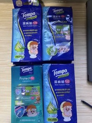 tempo 濕廁紙4包 （麥兜特別版）