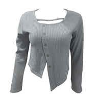 Alita Lace Asymmetrical Crop Top - Crop Top - Women's Top - Asymmetrical Women's Top