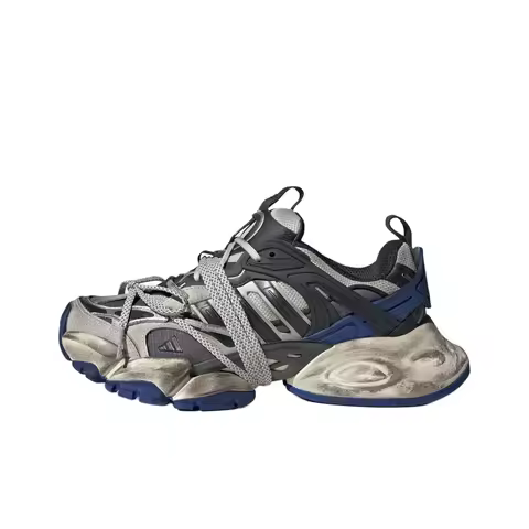 Adidas XLG RUNNER DELUXE Chunky Sneakers Unisex Low Top Gray JS1589