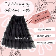 TERBARU BELVA SKIRT ROK TUTU ANAK PANJANG DESA MAXI SKIRT ANDROK TILE