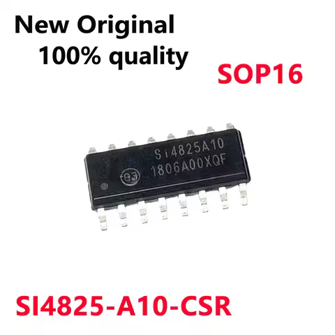 5/PCS New Original SI4825-A10-CSR SI4825 SI4825A10 SI4825-A10 SOP16 Radio-frequency receiver chip In